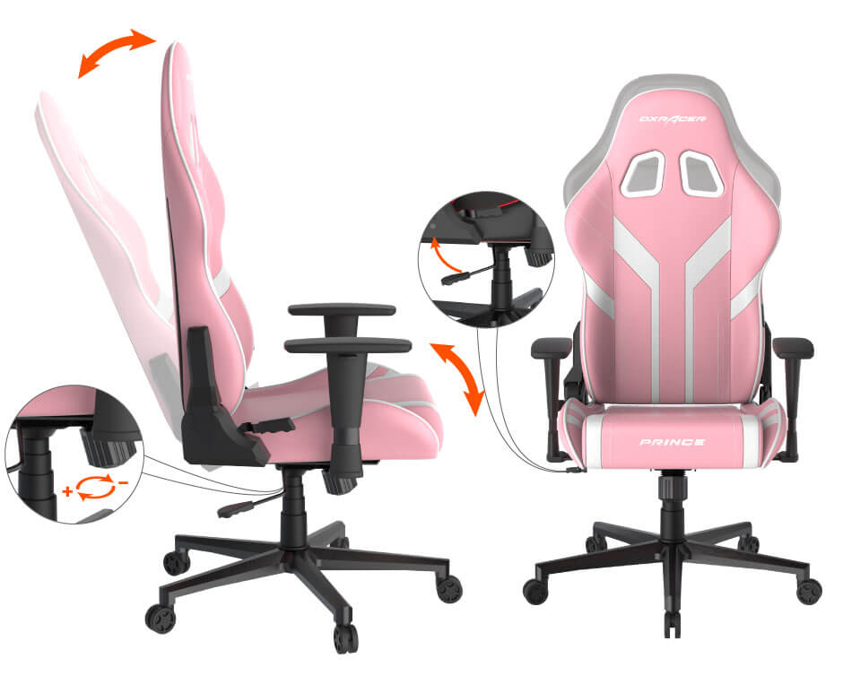 DXRacer Prince Oyuncu Koltuğu Çok Fonksiyonlu Mekanizma