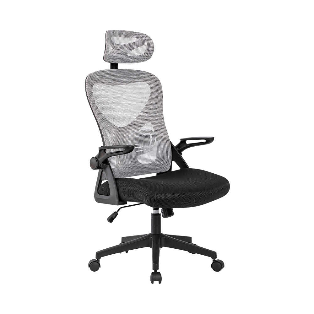 Action Ofis ve Çalışma Koltuğu-File/Gri-Siyah 57x117x127x63 cm (GxYxD)