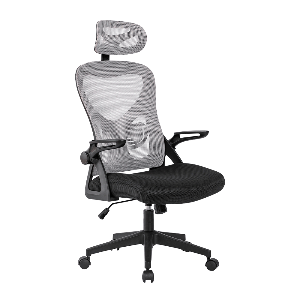 Action Ofis ve Çalışma Koltuğu-File/Gri-Siyah 57x117x127x63 cm (GxYxD) - Adore Mobilya (1)