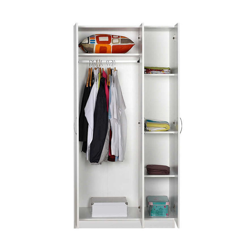 Bodrum 3 Kapili Gardrop Beyaz Fiyati Ve Ozellikleri