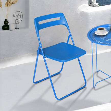 HANDY MATE - Handy Mate Ready Katlanır Sandalye-Mavi 44x47x77 cm (GxYxD)