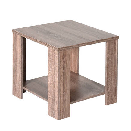 Adore Mobilya - New Line Köşe Sehpa - Latte 50x48x50 cm (GxYxD)