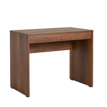 Adore Mobilya - Çekmeceli Çalışma Masası-Koyu Ceviz (Oslo Ceviz) 90x75x55 cm (GxYxD)