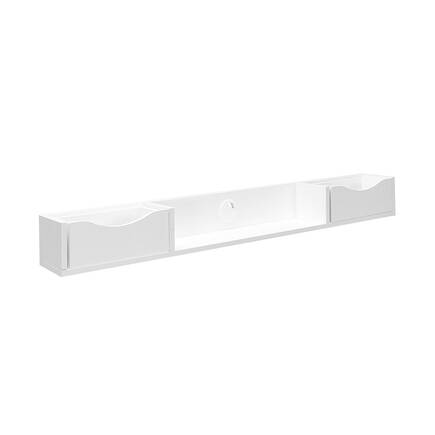 Adore Mobilya - Connect Çalışma Masası Opsiyonel Üst Modul - Diamond Beyaz