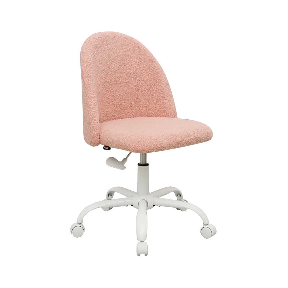 Curve Çalışma Sandalyesi - Pembe 61x58,5x81,5-91 cm
