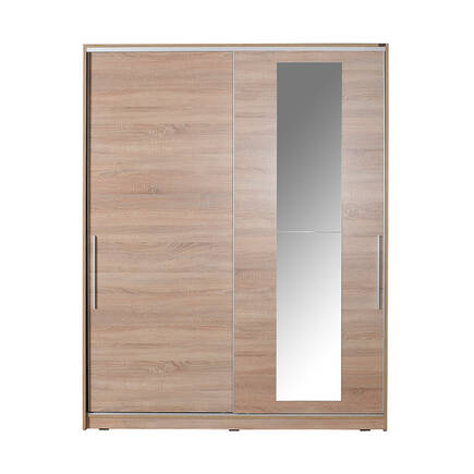 Sürgü Aynalı Gardırop-Sonoma 160x207x60 cm (GxYxD) - Thumbnail