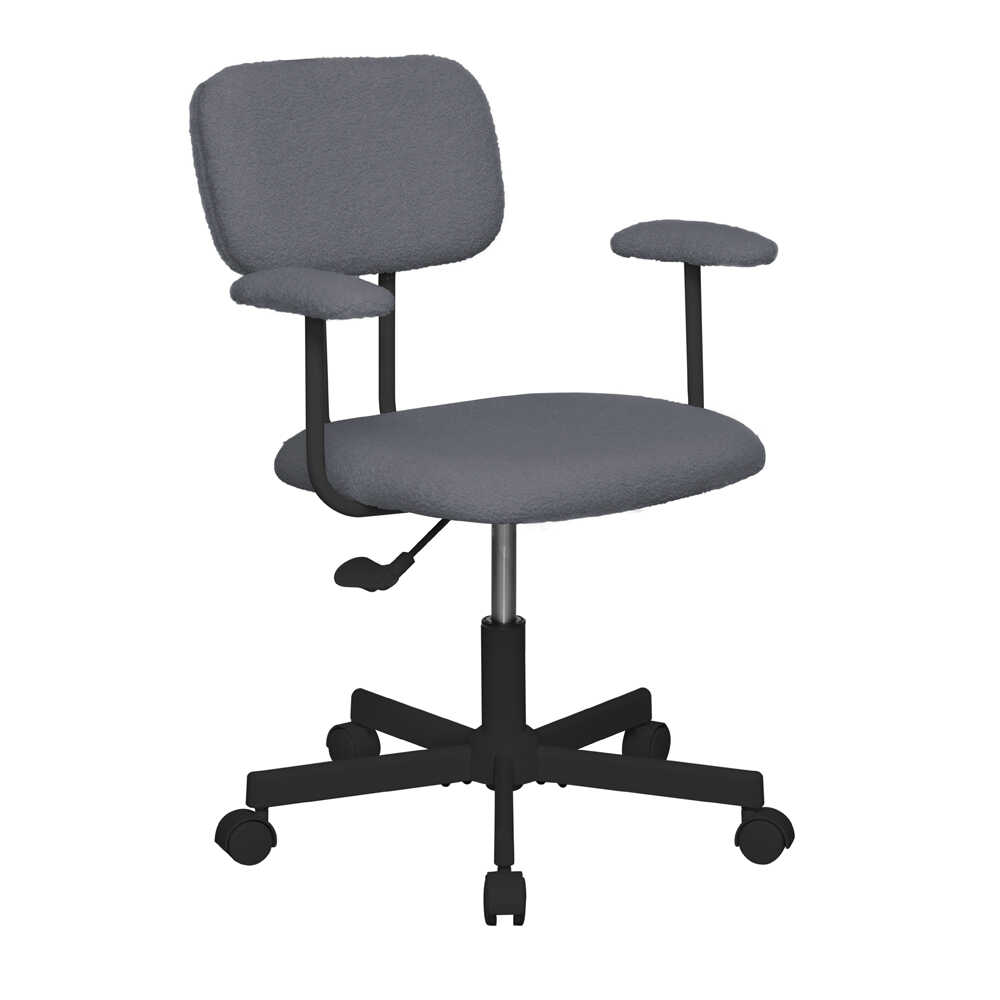Teddy Çalışma Sandalyesi - Koyu Gri 64x63x74-83 cm - Adore Mobilya