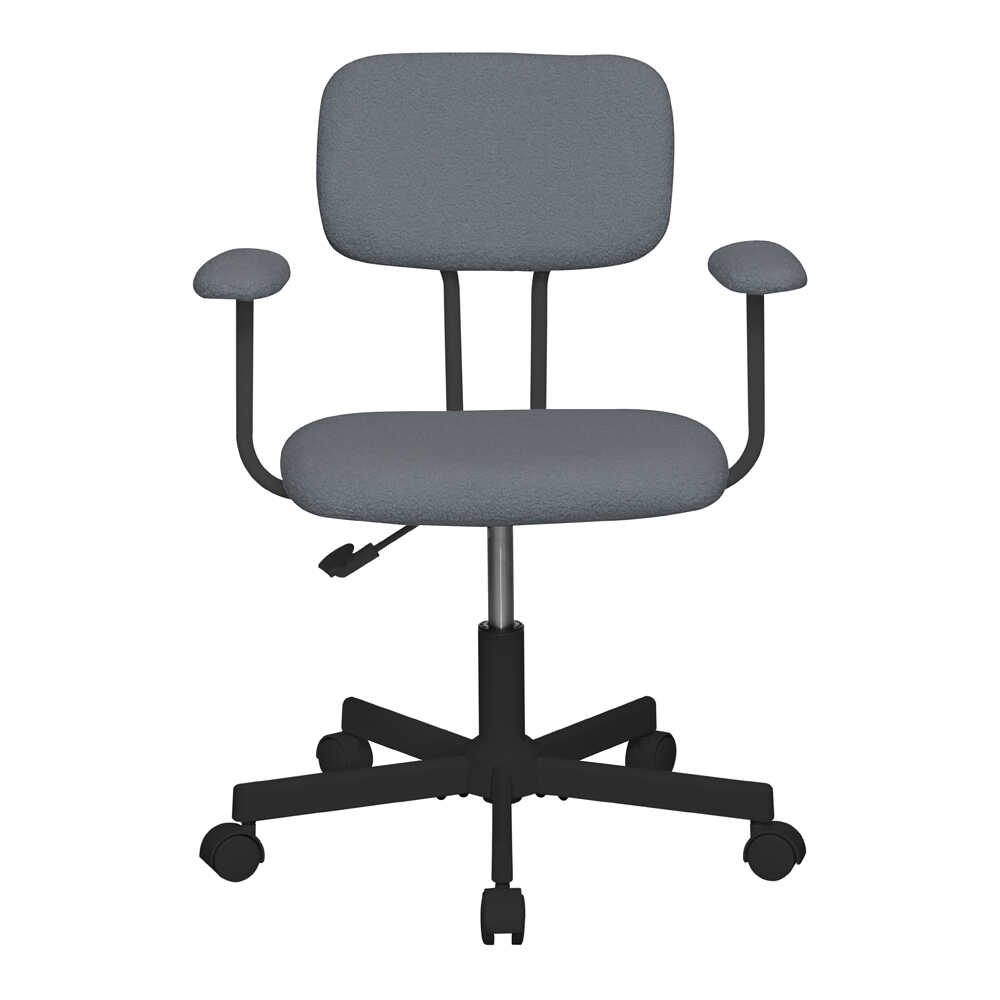 Teddy Çalışma Sandalyesi - Koyu Gri 64x63x74-83 cm - Adore Mobilya (1)