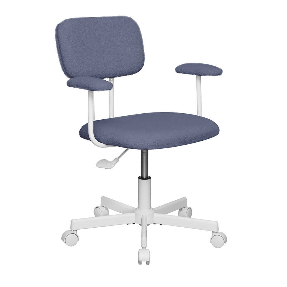 Teddy Çalışma Sandalyesi-Mavi 64x74-83x63 cm