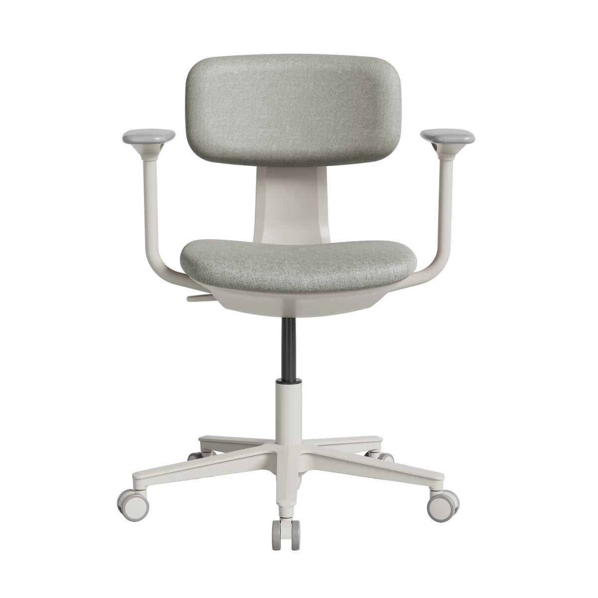 Tesla Comfort Çalışma Koltuğu - Gri Kumaş 61x74-86x60 cm - Adore Mobilya