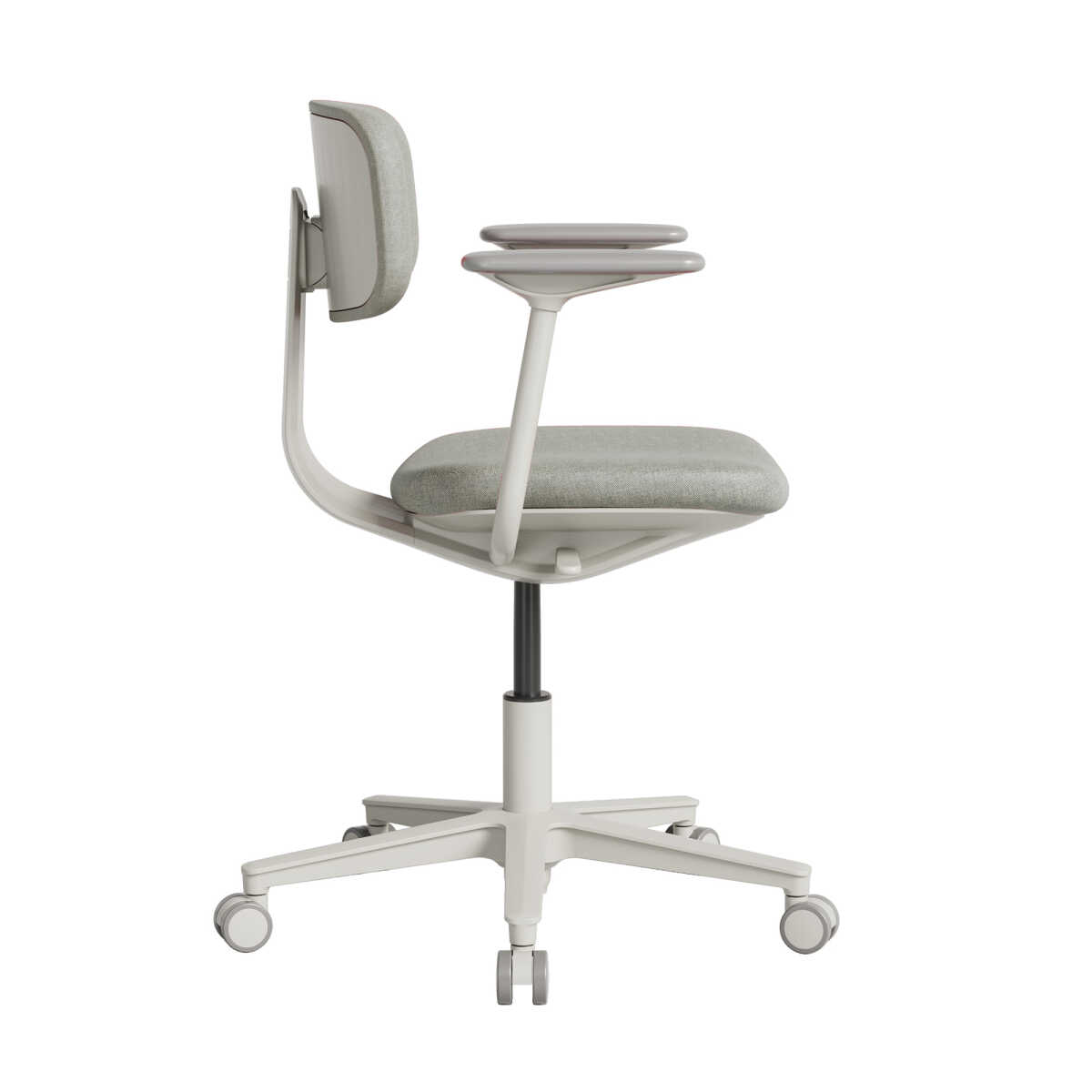 Tesla Comfort Çalışma Koltuğu - Gri Kumaş 61x74-86x60 cm - Adore Mobilya (1)