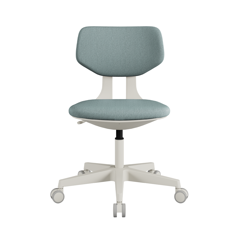 Tesla Concept Çalışma Koltuğu Mavi - Yeşil Kumaş 40x74-86x60 cm