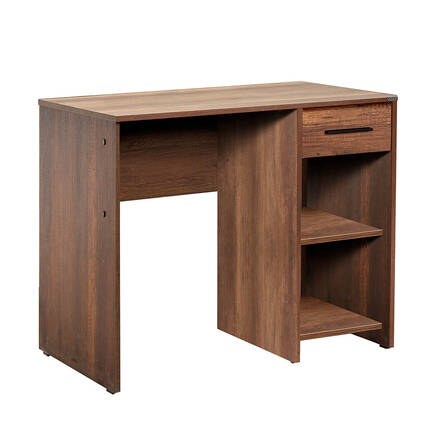 Adore Mobilya - Trendline Çekmeceli Çalışma Masası -Koyu Ceviz(Oslo Ceviz) 90x75x52 cm (GxYxD)