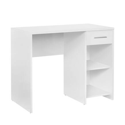 Adore Mobilya - Trendline Çekmeceli Çalışma Masası-Mat Beyaz 90x75x52 cm (GxYxD)